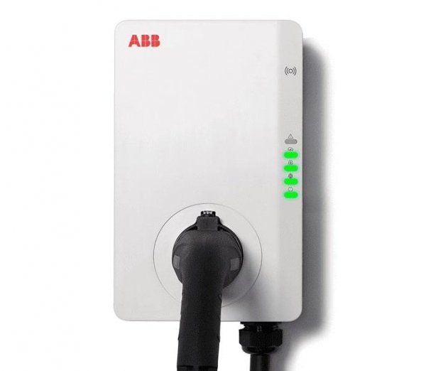 Зарядная станция для электромобилей 3-х фазная ABB Terra AC W22-G5-R-C-0 Wallbox 6AGC082157