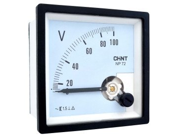Вольтметр NP72-V 500V 72х72мм 761736 Chint