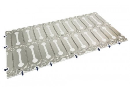 Монтажная теплоизолирующая пластина DEVIcellТМ Dry 2м² 4 пластины для установки нагревательного кабеля под паркетную доску