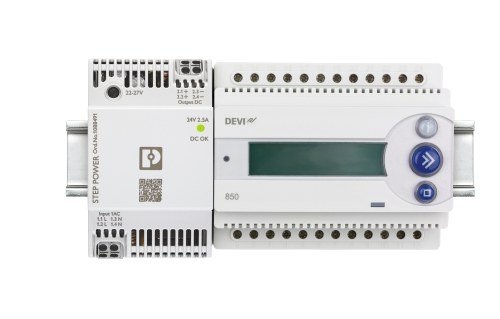 Терморегулятор електронний DEVIregТМ 850III + ДЖ24В -10...+400C 15А джерело живлення 24В