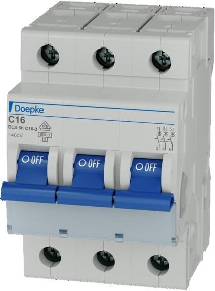 Автоматичний вимикач Doepke DLS 6h C25-3