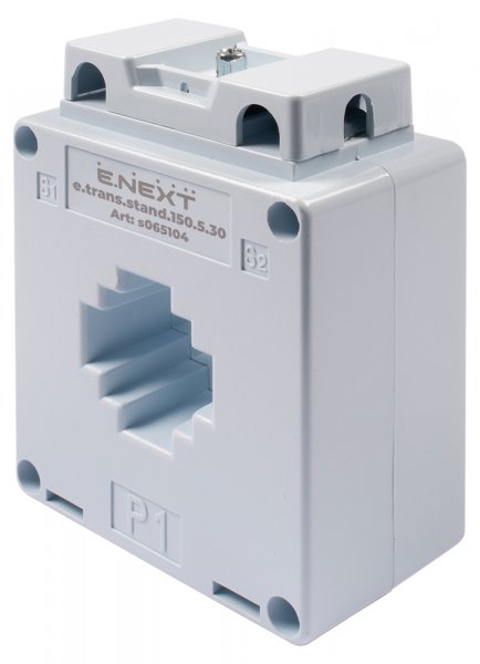 Трансформатор тока измерительный e.trans.stand.150.5.30, 150/5 А, класс 0,5, габарит 30 s065104
