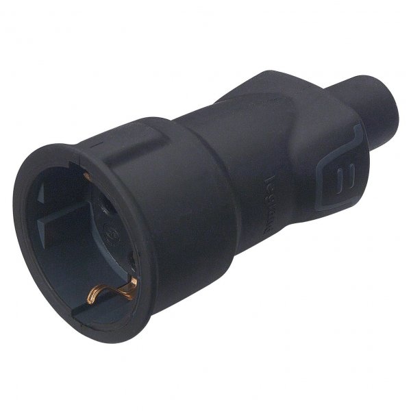 Штепсельне гніздо Legrand 2К+З