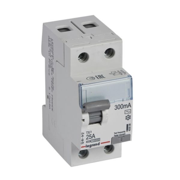ПЗВ Legrand (403038) TX3 1Р+N 25A 300мА AC