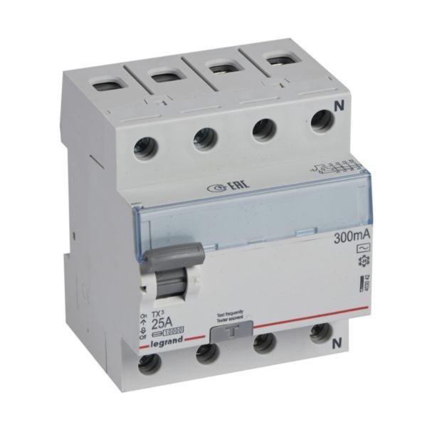 ПЗВ Legrand (403042) TX3 3P+N 25A 300мА AC