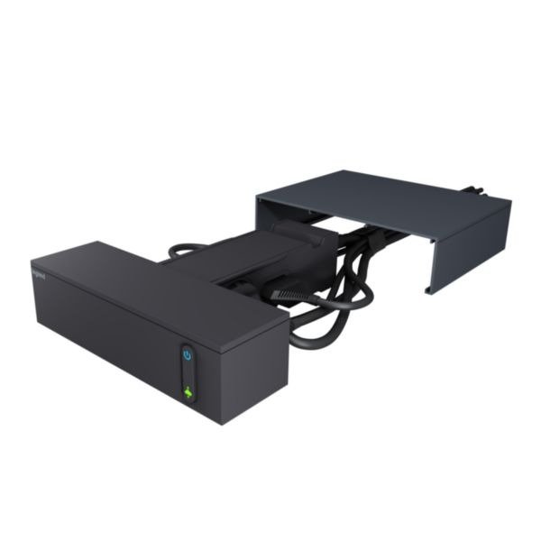 Угловой удлинитель Legrand на 8 мест 2м, 16А (694515) чёрный