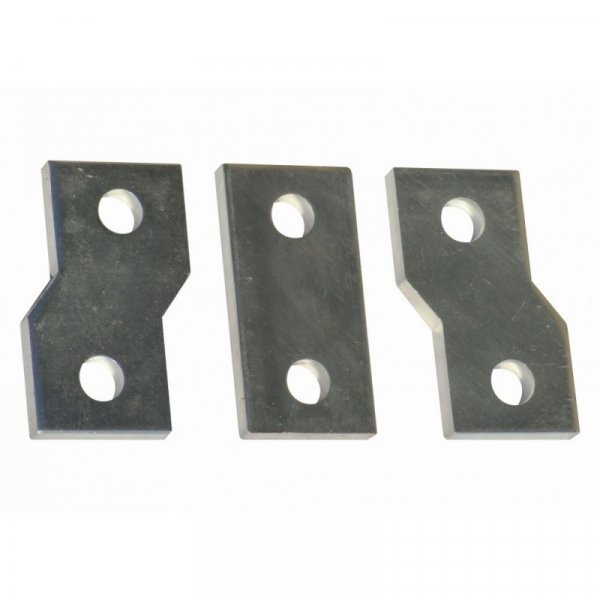 Шина перехідна габарит 400А луджена мідь комплект 3шт.