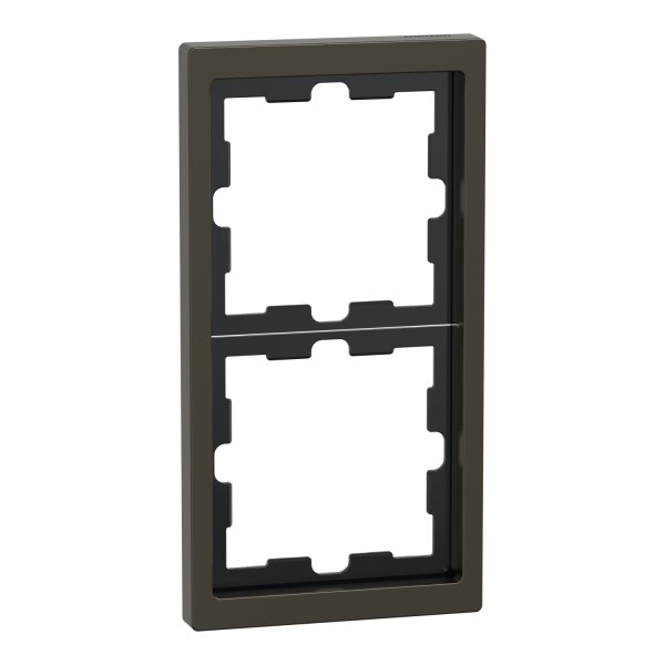 Двухместная рамка Schneider Electric D-Life мокко (MEG4020-6552)