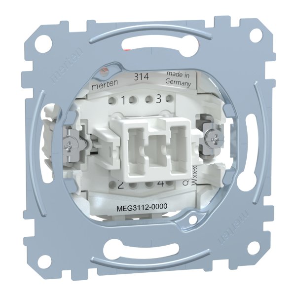 Двухполюсный механизм выключателя Schneider Electric Aquadesign (MEG3112-0000)