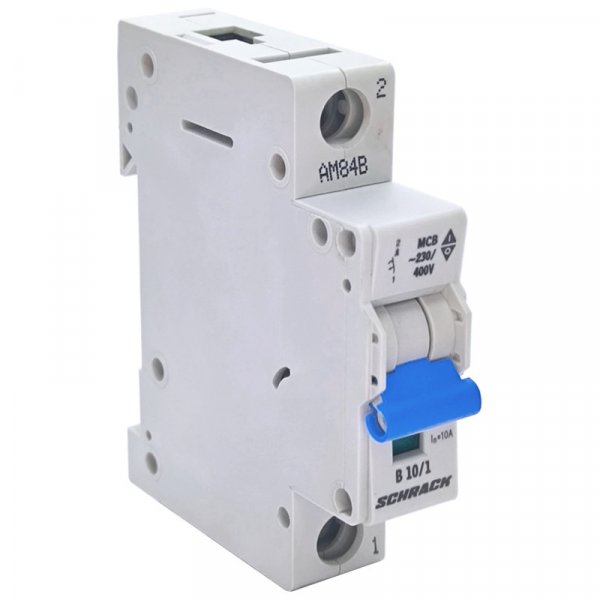 Автоматичний вимикач 4,5кА 1P 10A х-ка C Schrack BM417110
