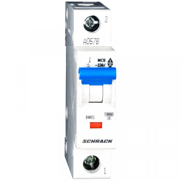 Автоматичний вимикач 10кА 1P 20A х-ка C ME Schrack BM017120ME