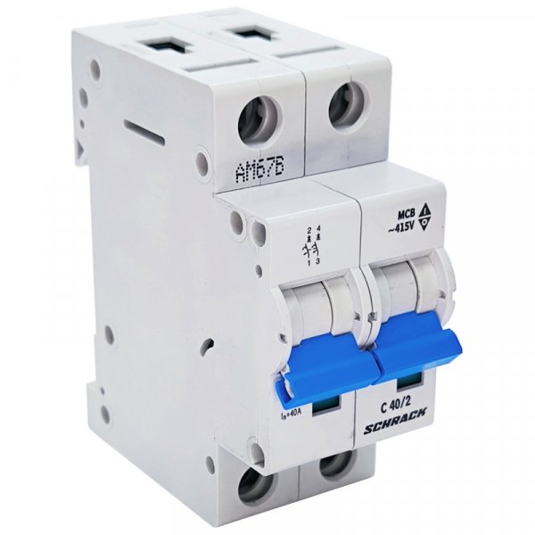 Автоматичний вимикач 6кА 2P 25A х-ка C ME Schrack BM617225ME