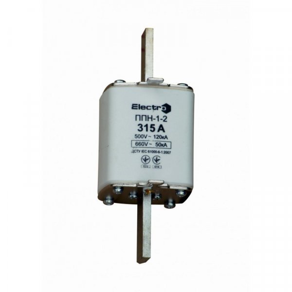 Плавка вставка запобіжника ППН-1-2, габарит 2, 355А, Electro