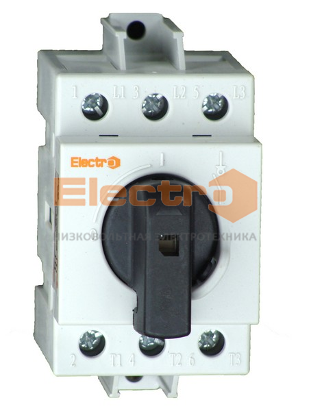 Рубильник модульный РБМ 3P 125А I-0 230/400B Electro