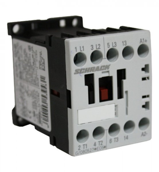 Контактор 3P 9А 4кВт 110В AC 1НЗ розм.00 Schrack LSDD0922