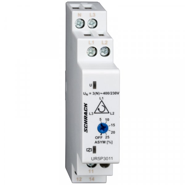Реле контроля фаз 5A 250B Schrack UR5P3011