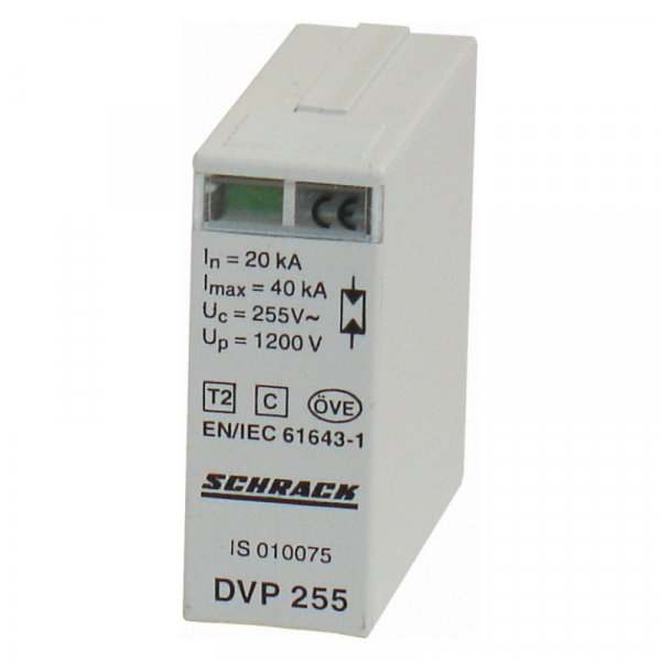 Модуль защитного разрядника IS N-PE 20кA Schrack IS010075