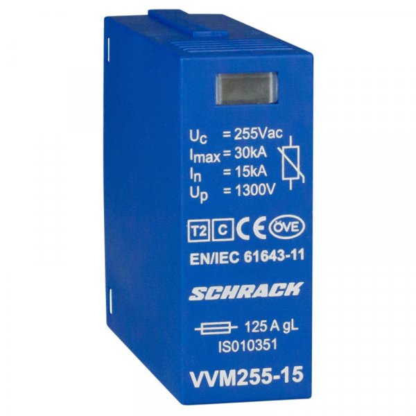 Модуль защитного разрядника Vartec класс C 15кA 255В Schrack IS010351