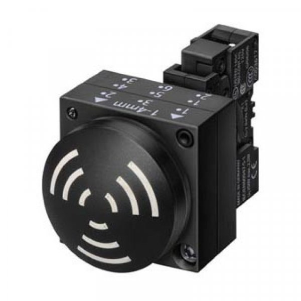 Акустичний індикатор неперервного звучання 2.4 кГц 24В AC/DC IP65 Schrack MSA10005