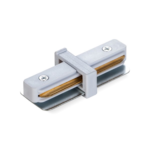 Соединитель для шинопроводов прямой VIDEX белый