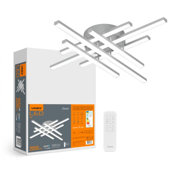 LED светильник функциональный VIDEX DECORA 40W VL-CLD-988-SL