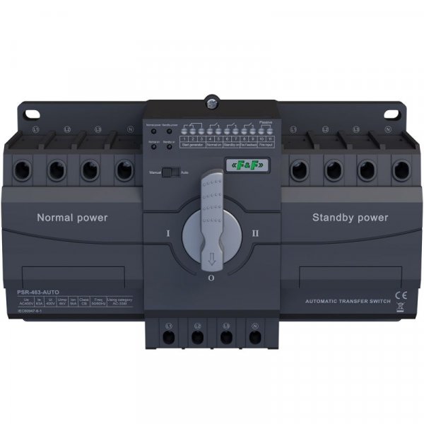 Автоматический переключатель ввода резерва PSR-463-AUTO F&F