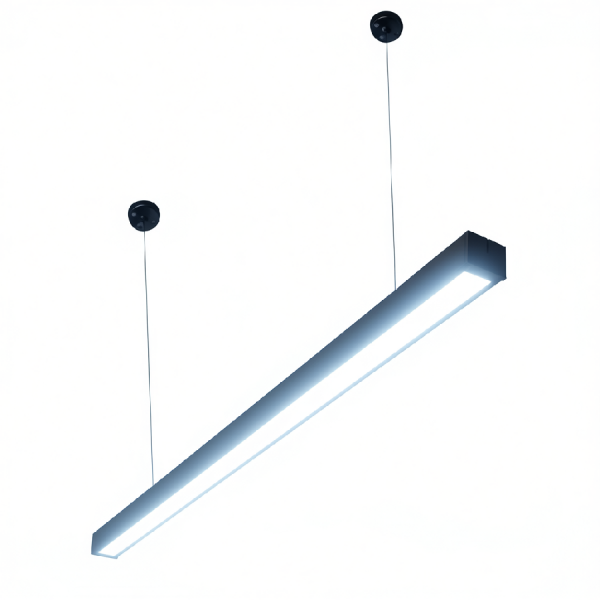 Світильник LED Євросвітло Sign EVO підвісний лінійний на тросах 30Вт 6400К чорний 000060013
