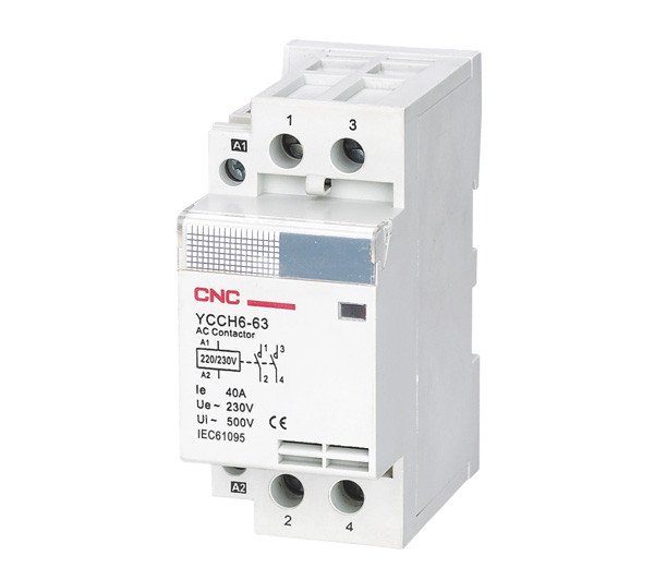 Пускач модульний YCCH6-63, 2P, 220В, 2NO, 63A, CNC