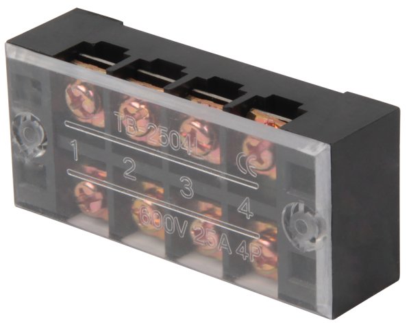 Клеммная колодка защищенная e.tc.protect.25.4, 25А, 4 полюса p056007 E.NEXT