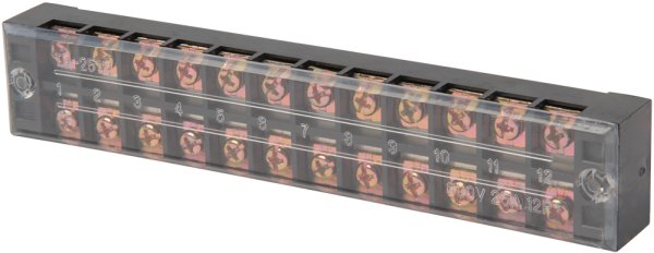 Клеммная колодка защищенная e.tc.protect.25.12, 25А, 12 полюсов p056010 E.NEXT