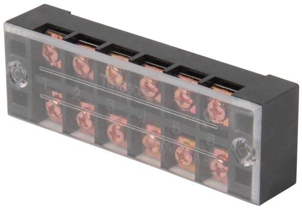 Клемна колодка захищена e.tc.protect.35.6, 35А, 6 полюсів p056013 E.NEXT