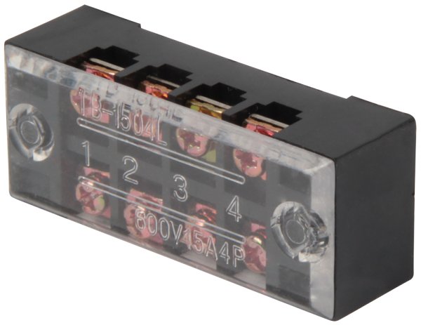 Клемна колодка захищена e.tc.protect.45.4, 45А, 4 полюса p056016 E.NEXT