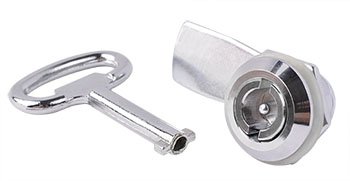Замок e.lock.01 подвійна бородка, 22-25/50, металевий ключ s053101 E.NEXT