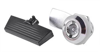 Замок e.lock.02 подвійна бородка, 22-25/50, пластиковий ключ s053102 E.NEXT