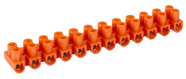 Клеммная колодка делимая, 12 групп e.tc.stand.12.10.orange, 10 А, оранжевая s016025 E.NEXT