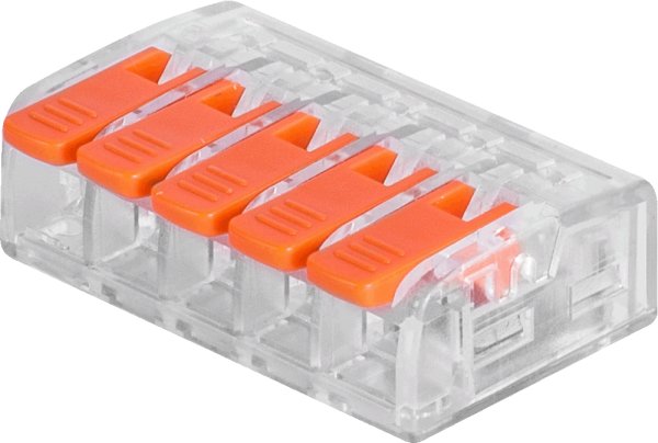 Клемна колодка e.lc.pro.wa.pl.5 з натискним важелем p0660303 E.NEXT