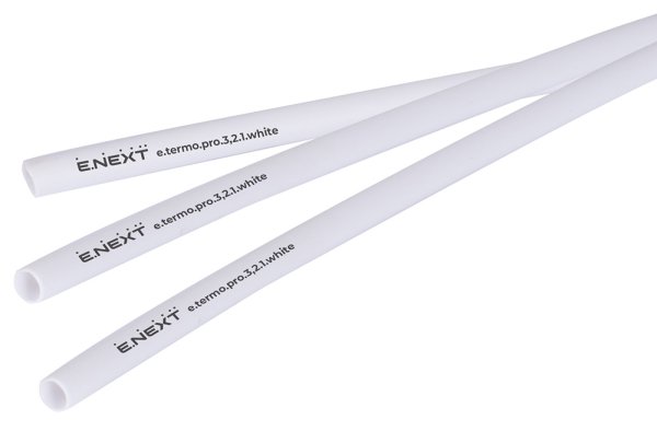 Термоусадочная трубка с клеевым слоем e.termo.pro.3,2.1.white, 3,2/1, 1м, белая p092001 E.NEXT