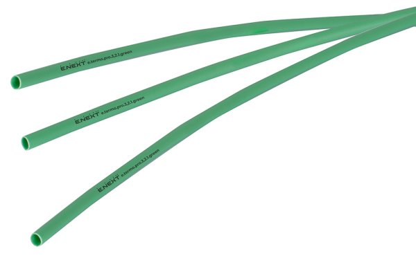 Термоусадочная трубка с клеевым слоем e.termo.pro.3,2.1.green, 3,2/1, 1м, зелёная p092003 E.NEXT