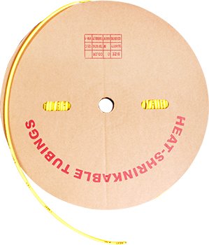 Трубка термоусадочная e.termo.stand.roll.12.6.yellow, 12/6, 100м, жёлтая s059032 E.NEXT