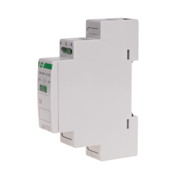 Контрольний індикатор LK-712B-10-30V AC/DC синій LED F&F