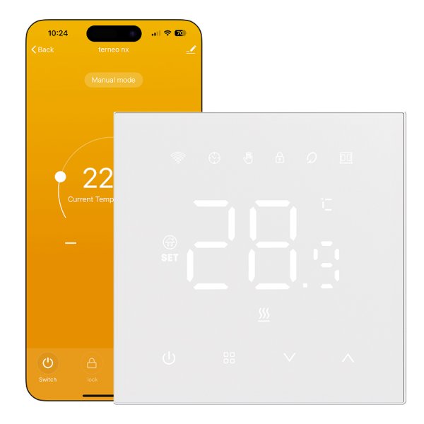 Wi-Fi терморегулятор Terneo NX з підтримкою екосистеми Tuya 