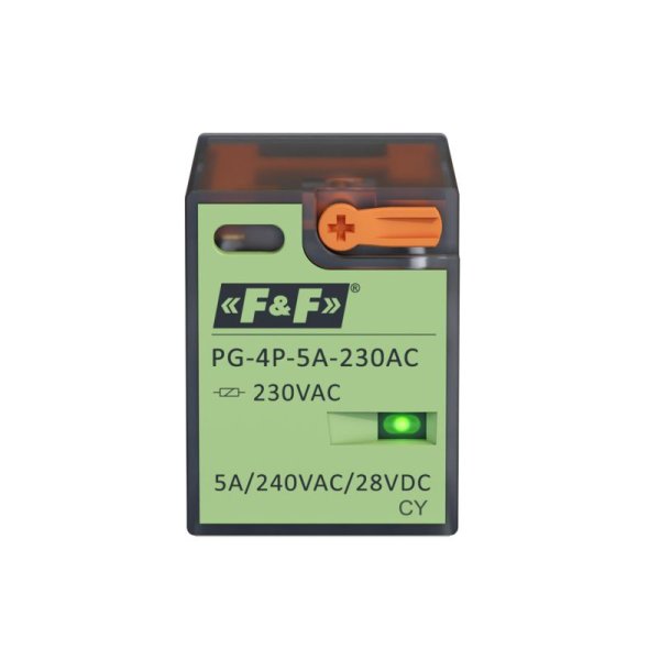 Інтерфейсне реле PG-4P-5A-230AC F&F