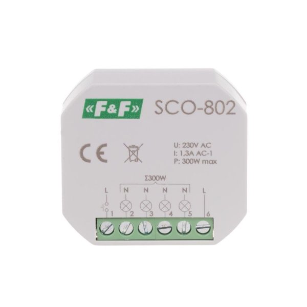 Регулятор яскравості SCO-802, 220В F&F