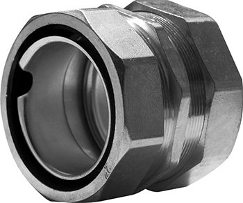 З'єднувач e.met.connect.stand.sldx.38 для металорукава 38мм(1.1/2") s044005 E.NEXT