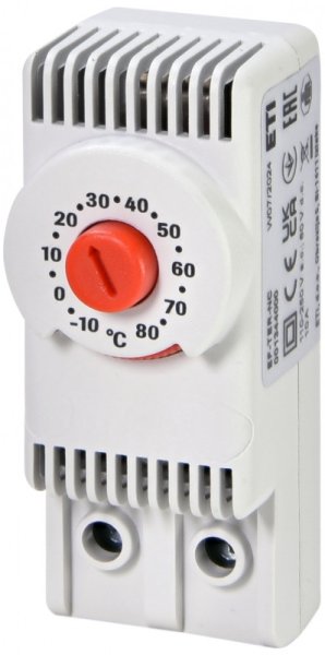 Термостат EF-TER-NC (-10+80°C, 1NC, 10A, 110-250VAC, 60VDC) 1344000 ETI