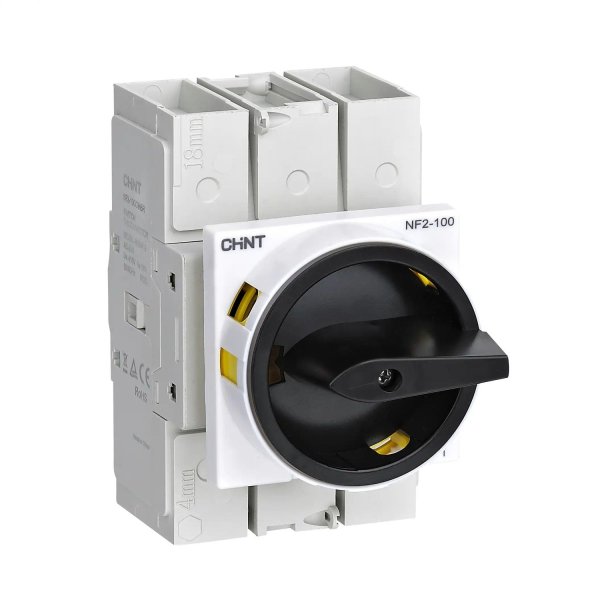 Вимикач навантаження NF2-125/3HBR 3P монтаж на двері чорна ручка 324148 Chint