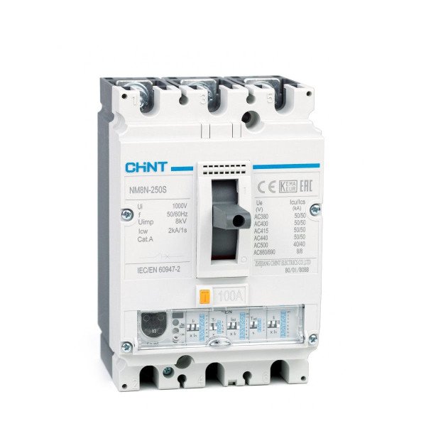 Автоматический выключатель NM8N-250S EN 125A 3P 50кА 391979 Chint