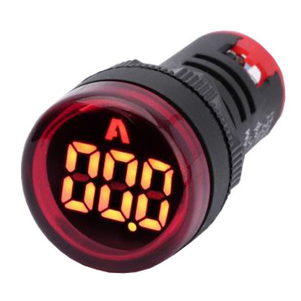 Індикатор цифровий ND3-22A RED індикація струму 0-100А червоний AC50-500В 508947 Chint