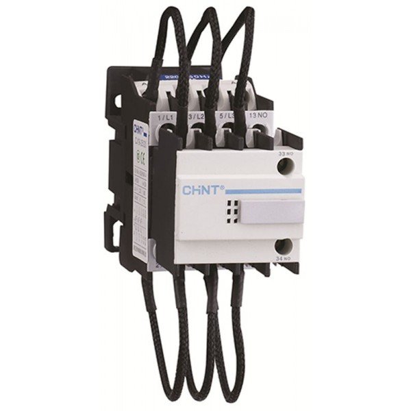 Контактор для КУ CJ19-95/12 230V 50/60Hz 50kVAr 1NO+2NC 244163 Chint