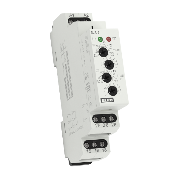 Реле зі спеціальною програмою SJR-2/UNI AC/DC 12-240V ELKOep